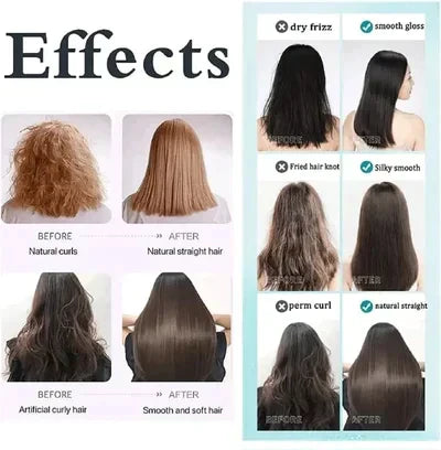 ✨Last Day Save 61%✨ Silk & Keratin Hair Straightening Cream