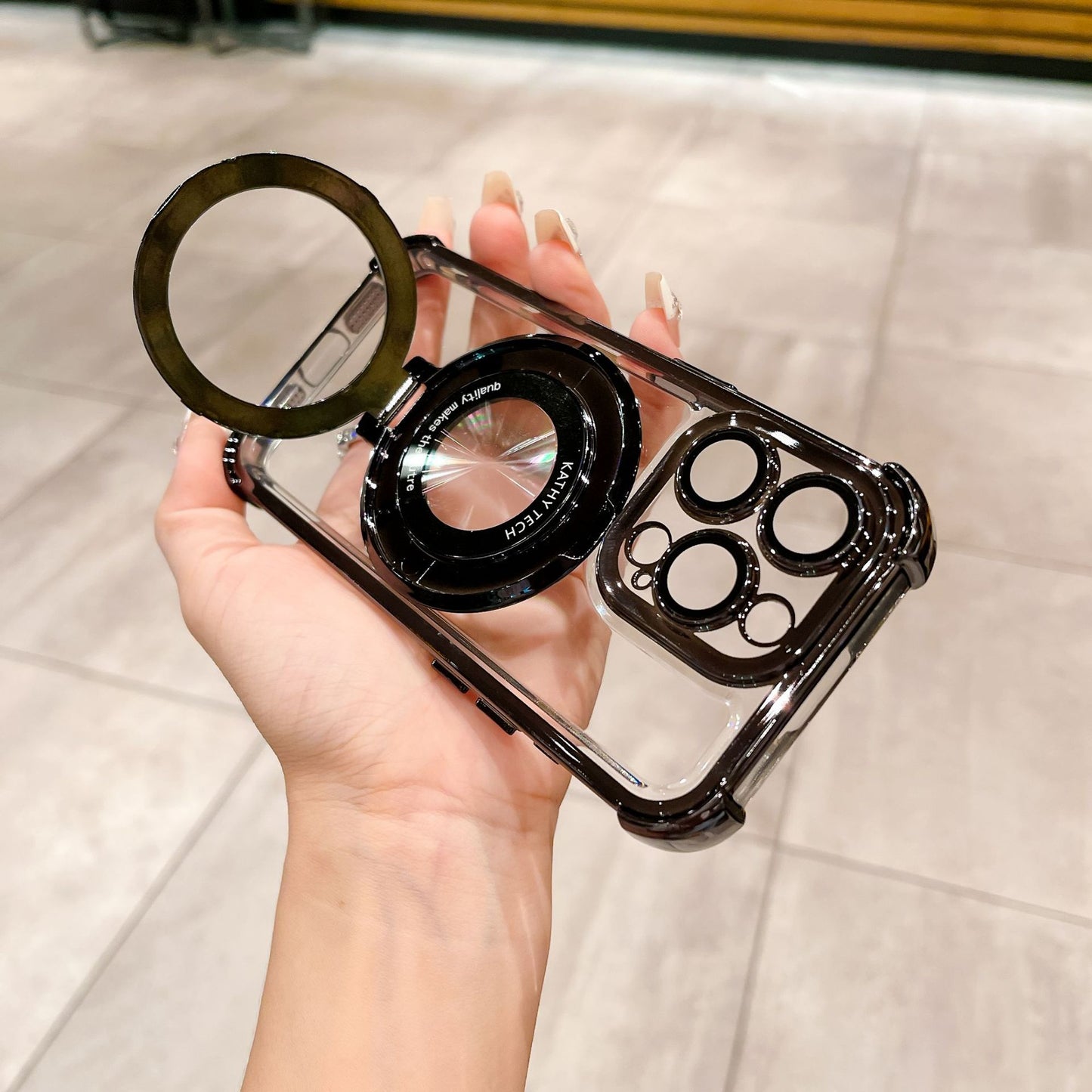 🔥Airbag Four Corners Anti-Drop Magnetic Bracket Case Cover for iPhone📱