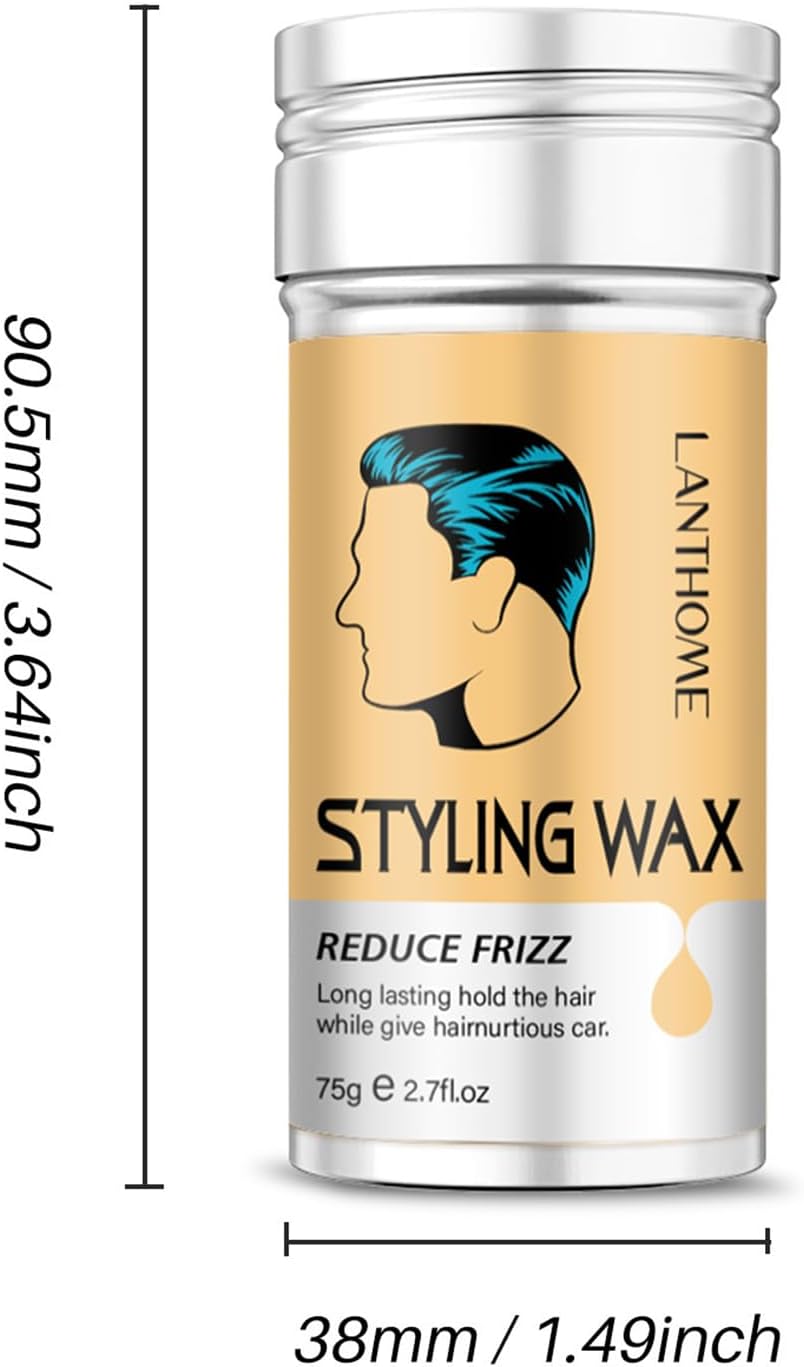 Hair Wax Stick Styling Wax for Smooth Wigs Slick Stick for Hair Styling Hair Pomade Stick Artifacts for Women