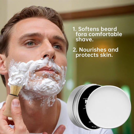 60g Shaving Soap Handmade Soap Mint Shaving Soap Deep Clean Beard Soap Keep Skion For Rich Shaving Foam