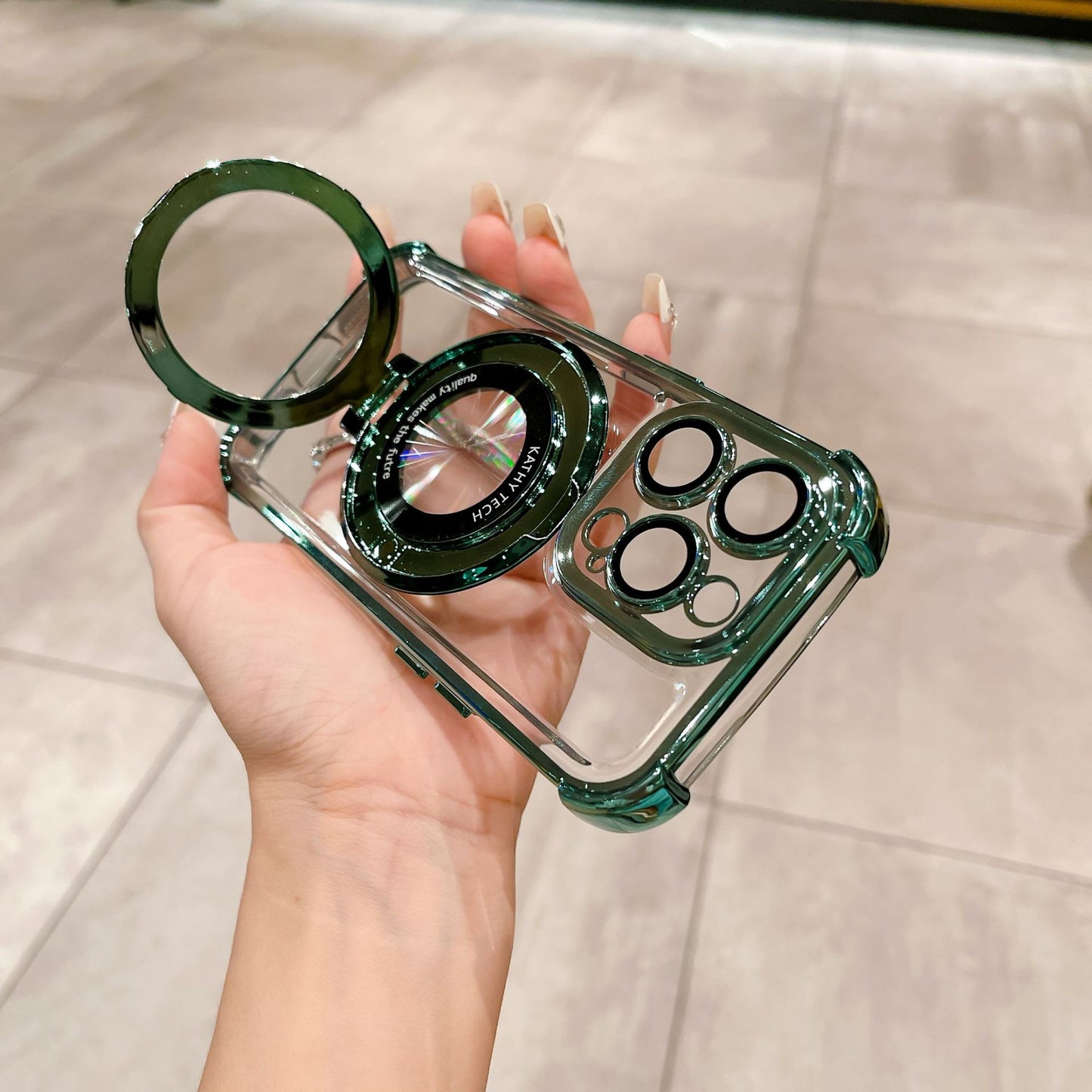 🔥Airbag Four Corners Anti-Drop Magnetic Bracket Case Cover for iPhone📱