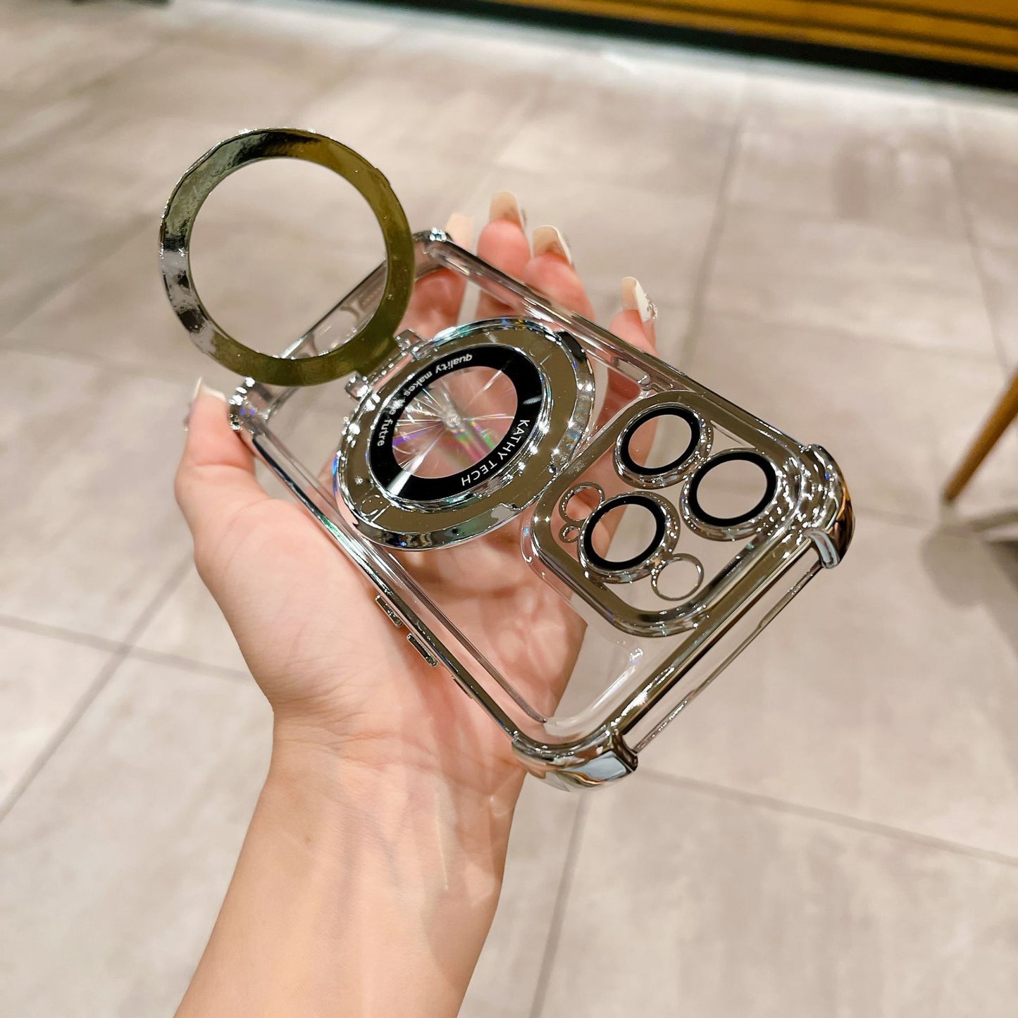 🔥Airbag Four Corners Anti-Drop Magnetic Bracket Case Cover for iPhone📱