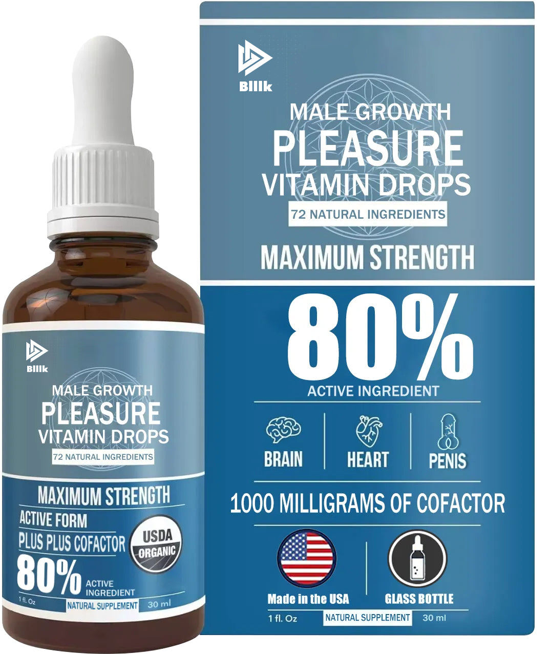 [🔥Last day:80% off]Blllk Man Energy Pleasure vitamin drops [🚀Discreet Shipping + 180-Day Guarantee🚀]