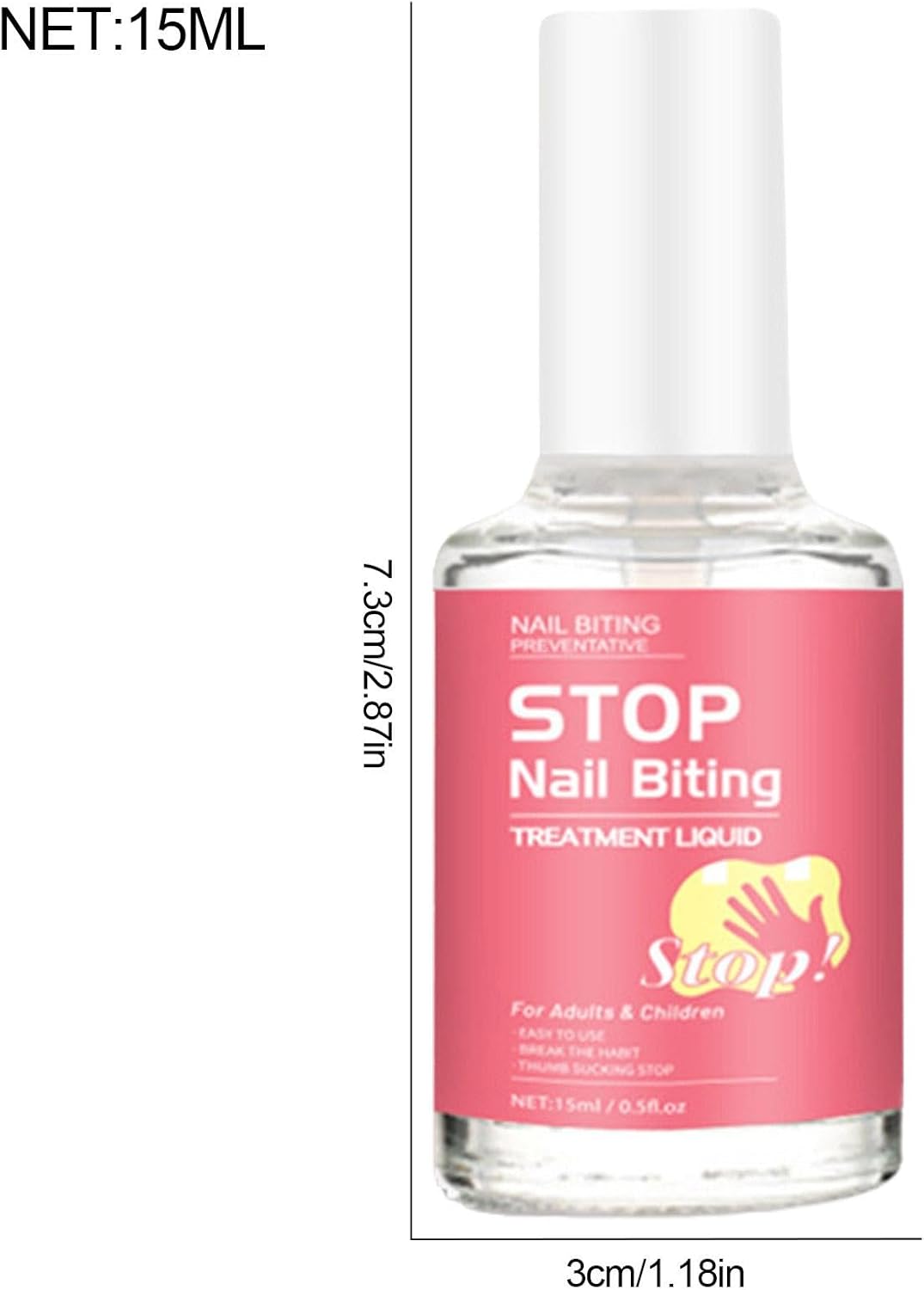 Nail Biting Prevention - Thumb Sucking Nail Polish Bitter Nail Polish | Finger Sucking Prevention, Stop Nail Biting, Kids Anti Nail Biting for Children
