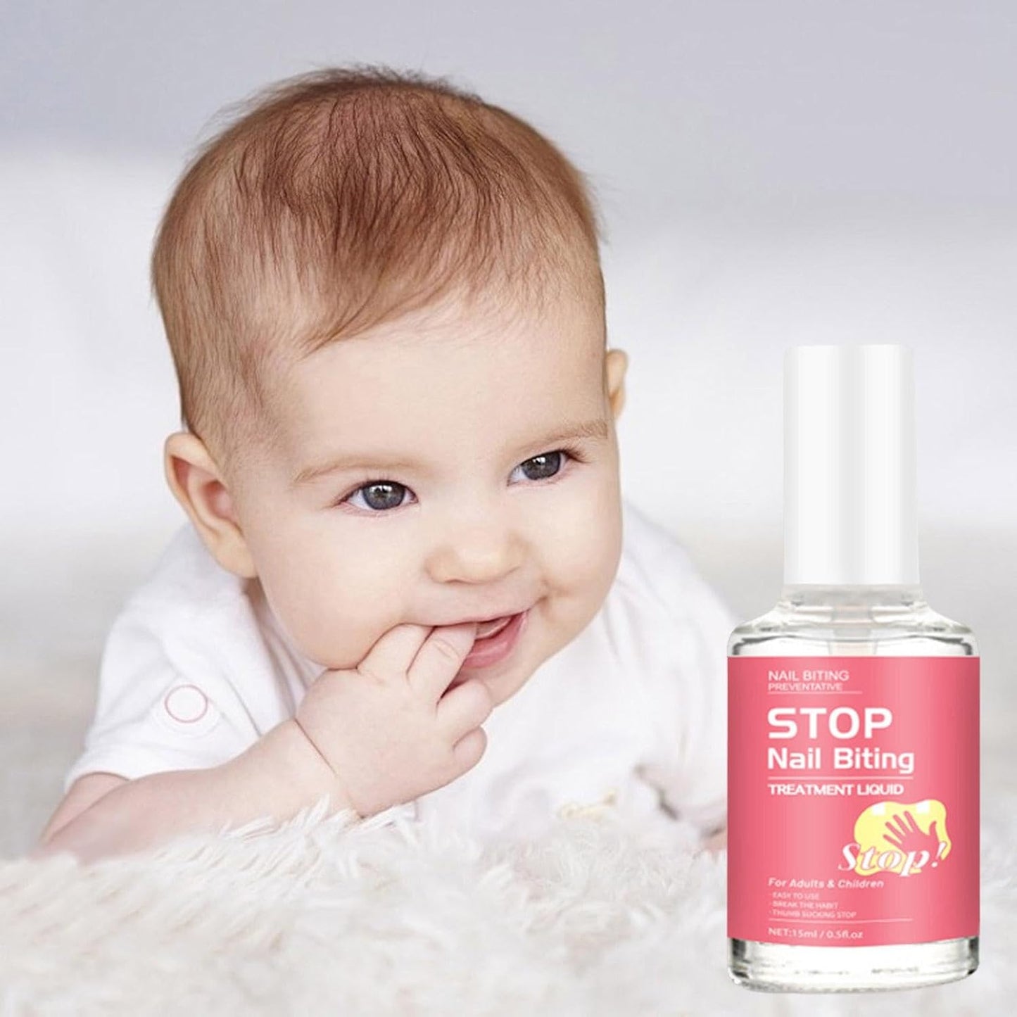 Nail Biting Prevention - Thumb Sucking Nail Polish Bitter Nail Polish | Finger Sucking Prevention, Stop Nail Biting, Kids Anti Nail Biting for Children