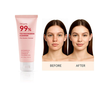 Niacinamide Deep Cleansing Facial Wash- Pore Refining, Moisturizing Face Cleanser, Makeup & Sunscreen Remover, No Dryness, For All Skin Types (1PC)