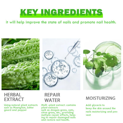 No Bite Nail Polish - Stop Biting, Easy Application - Bitter Taste, Natural Plant Extract