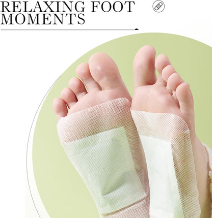 20pcs Foot Pads- Deep Cleansing Foot Patches - Rosemary, Bamboo Vinegar, Ginger Cleaning Pads fo Feet - Feet Care Patch
