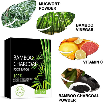 20pcs Foot Pads- Deep Cleansing Foot Patches - Rosemary, Bamboo Vinegar, Ginger Cleaning Pads fo Feet - Feet Care Patch