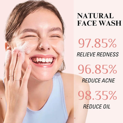 Glutathione Face Cleanser - Glutathione Face Wash With Aloe & Vitamin C, Hydrating Facial Cleanser Gentle Cleanse, Cleaning Pores, Moisturising Cleanser For Dry Skin, Acne Prone & Sensitive Skin