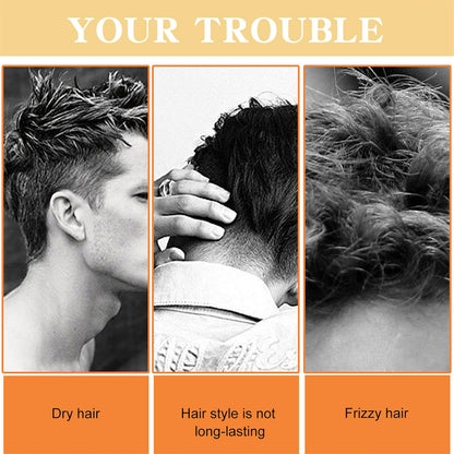 Create Fuller and Control Your Hairstyle Prevent Hair Frizz with Hair Spray for Men Lightweight Styling Spray 100ML