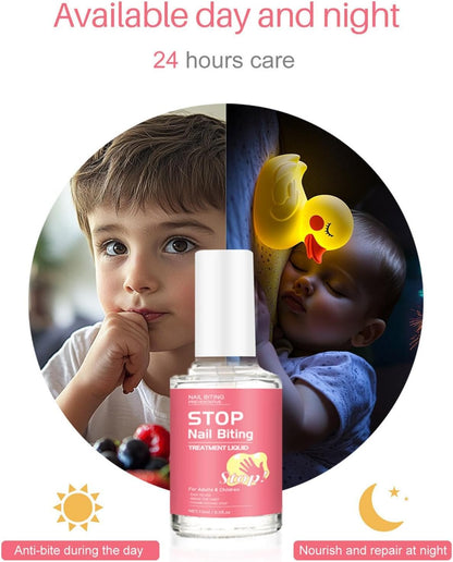 Nail Biting Prevention - Thumb Sucking Nail Polish Bitter Nail Polish | Finger Sucking Prevention, Stop Nail Biting, Kids Anti Nail Biting for Children