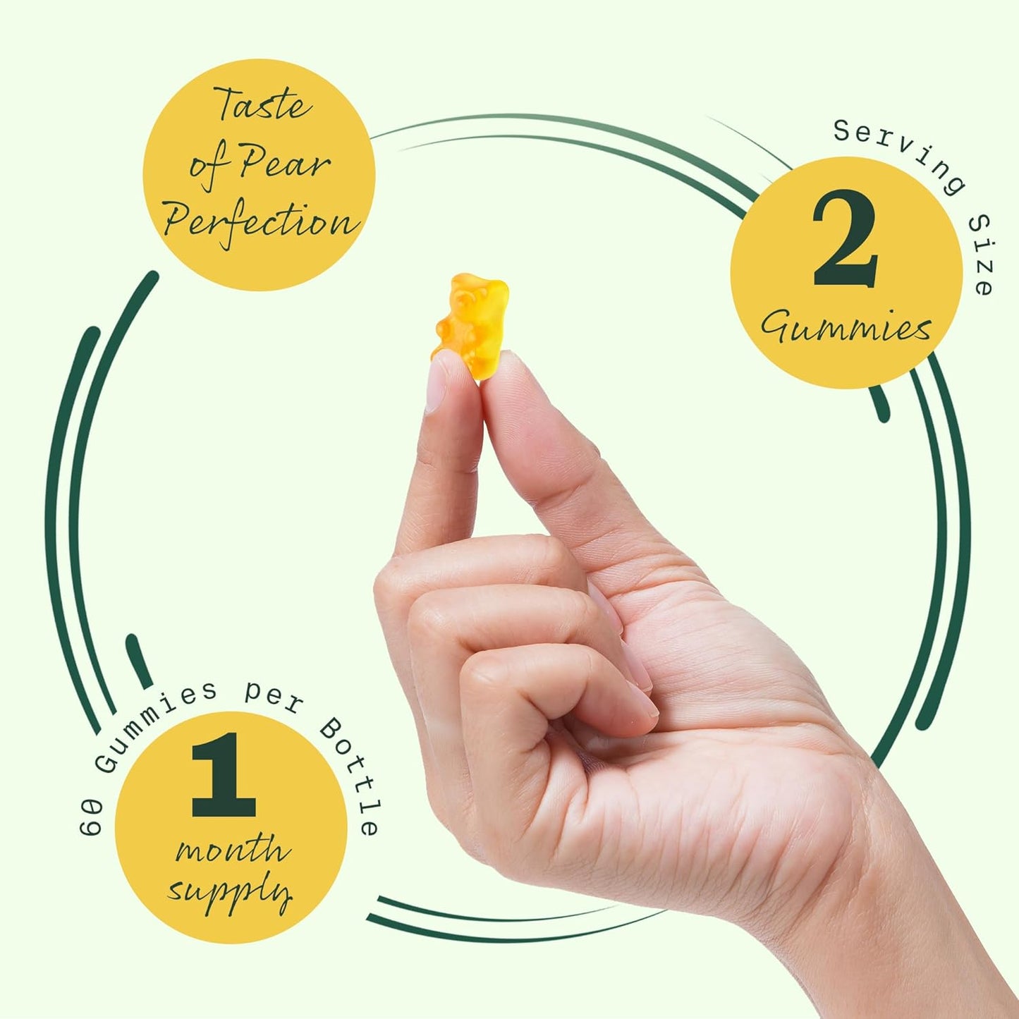 🔥Last Day Promotion 49% OFF🔥Mullein Gummies | Lung Health & Sinus Relief (30 Day Supply)