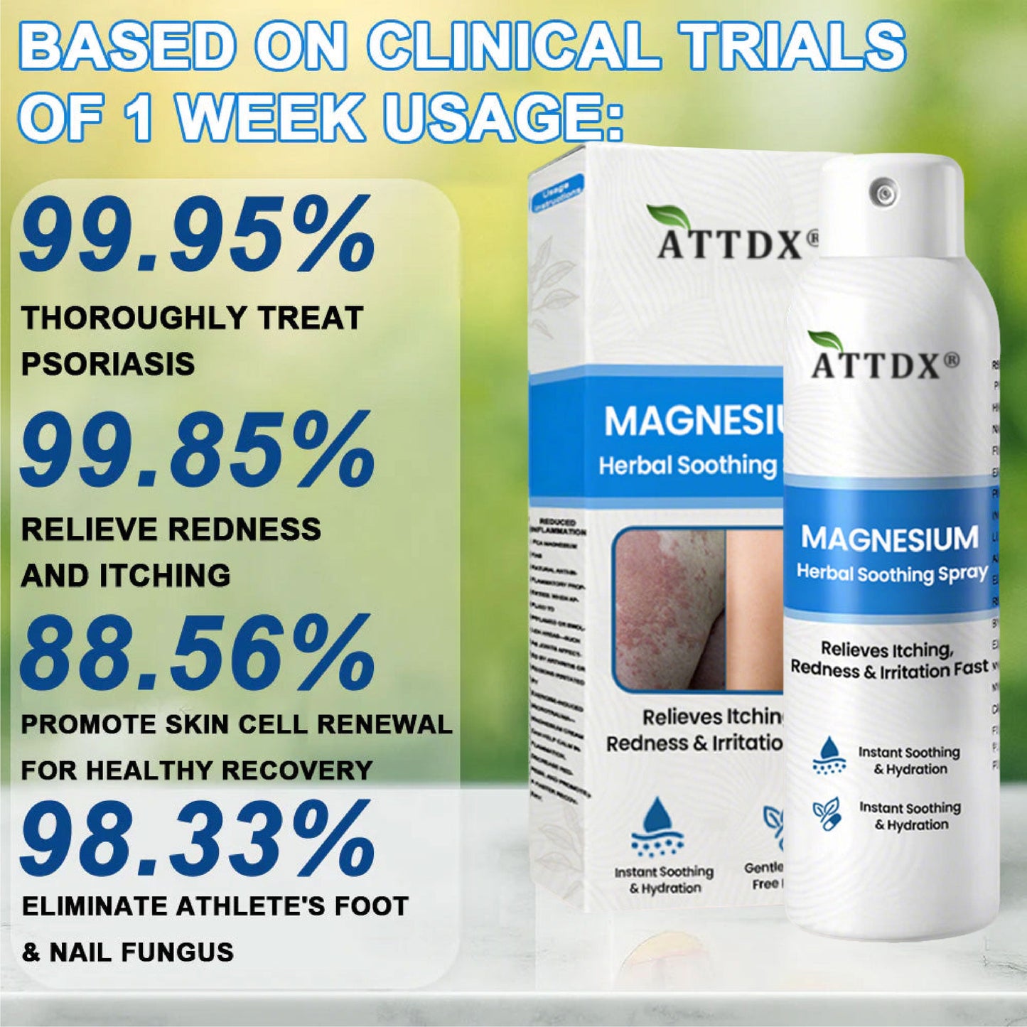 Magnesium Herbal Soothing Spray