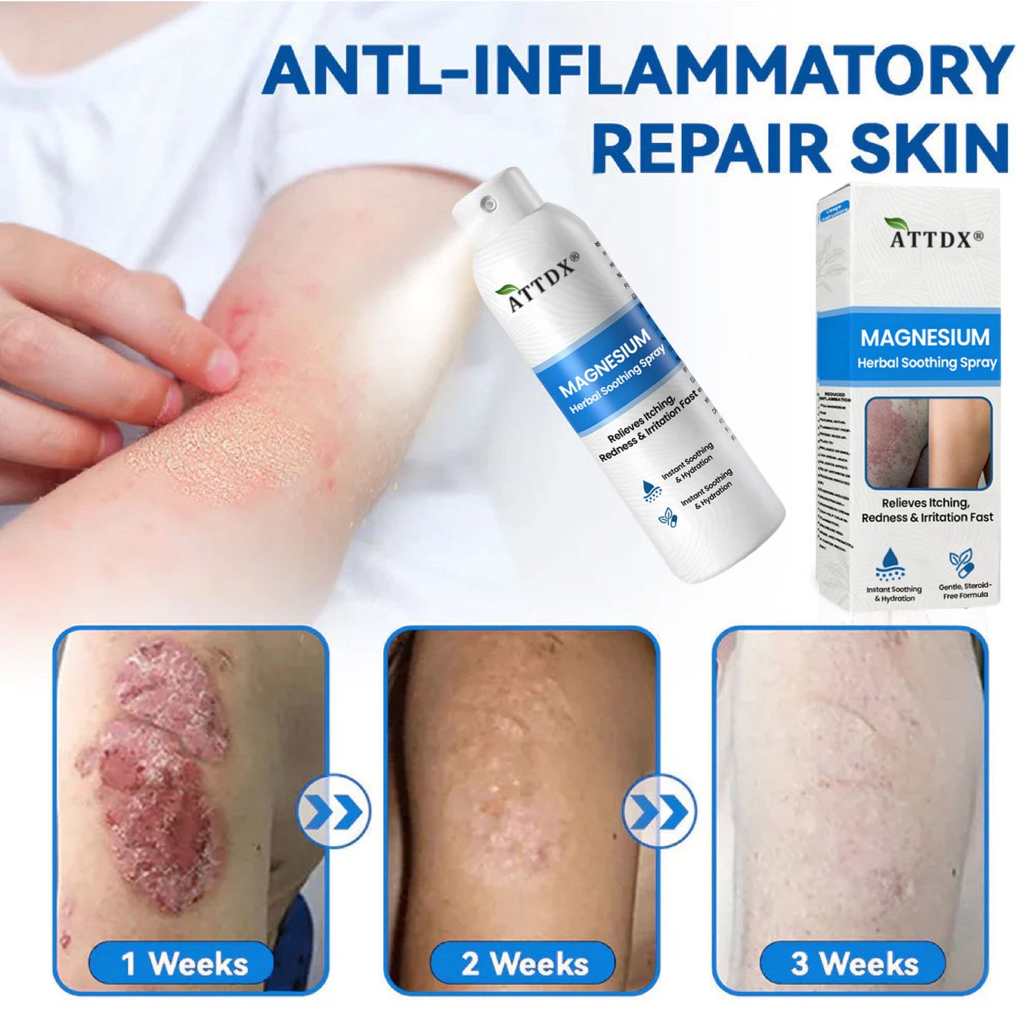 Magnesium Herbal Soothing Spray