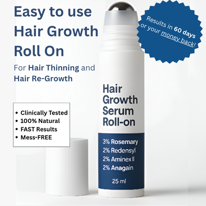 Advanced Hair Growth Roll-On Serum.