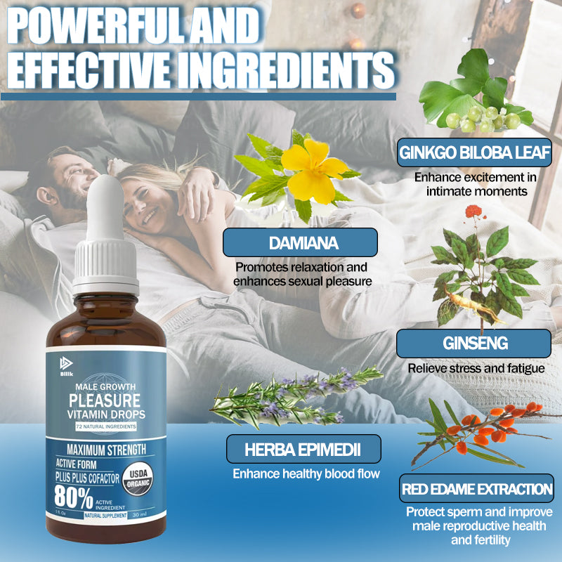 [🔥Last day:80% off]Blllk Man Energy Pleasure vitamin drops [🚀Discreet Shipping + 180-Day Guarantee🚀]
