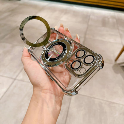 🔥Airbag Four Corners Anti-Drop Magnetic Bracket Case Cover for iPhone📱